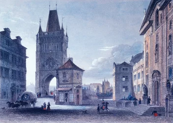 Altstädter Brückenturm, ca. 1840